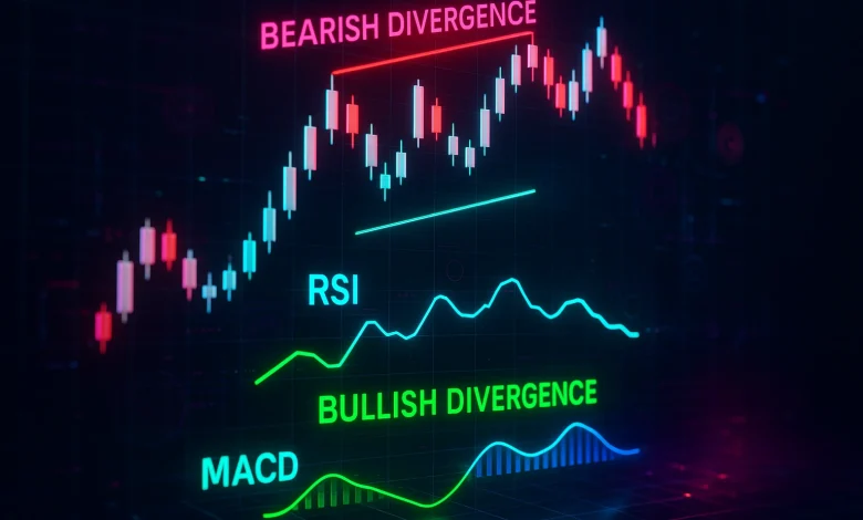 technical-analysis-divergence-rsi-macd-chart